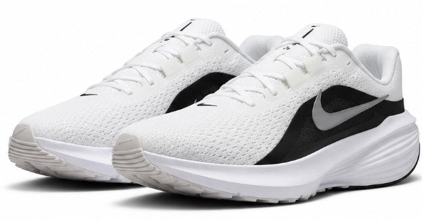 Nike Downshifter 14 – Summit White / Black / Metallic Silver