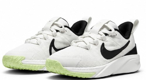 Nike Star Runner 4 GS – Summit White / Barely Volt / Black