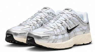 Nike P-6000 – White / Metallic Silver / Black