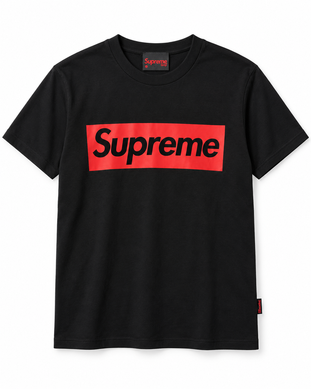 Supreme Grip / Italfigo T-Shirt – Black – Talla S
