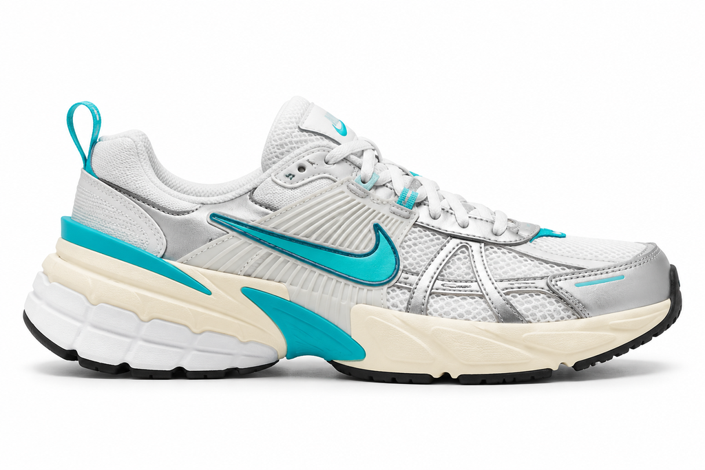 Nike V2K Run White / Dusty Cactus