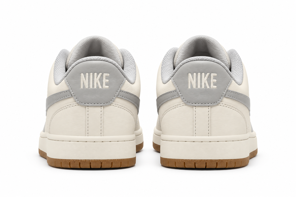 Nike Court Vision Low – Sail / Light Smoke Grey / Gum